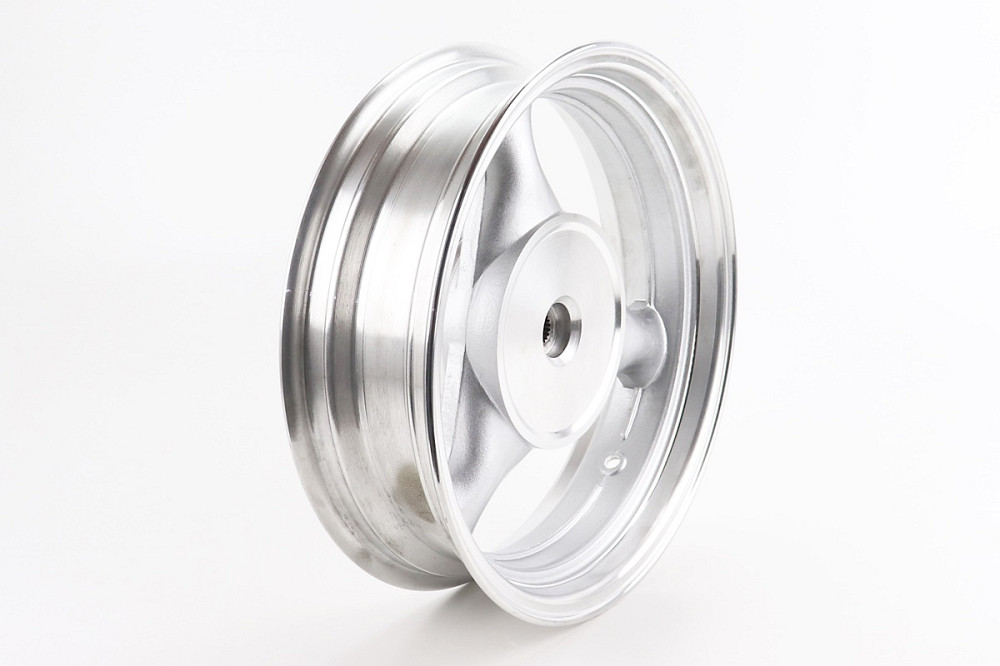 Диск задній литий MT3,50x13 Z19 для 4Т (бараб. гальм., d-130мм) "3 промені" сірий Киев - изображение 1