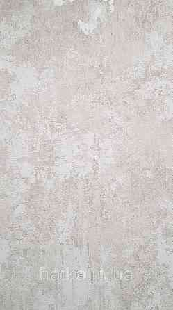 Шпалери вінілові на флізеліні Marburg Memoria 1.06х10 під штукатурку під старовину бежеві біле срібло Київ