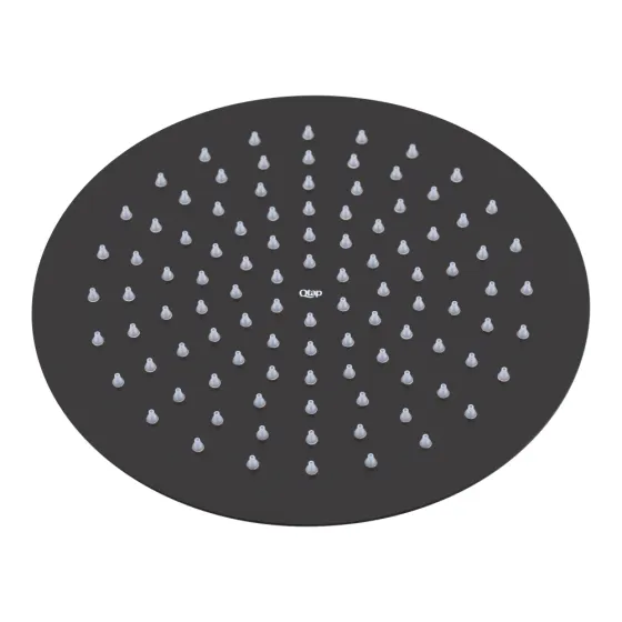 Душова система універсальна Qtap Sloup на три споживачі (з виливом) з поличкою QTSL51105OGB Black Matt Київ