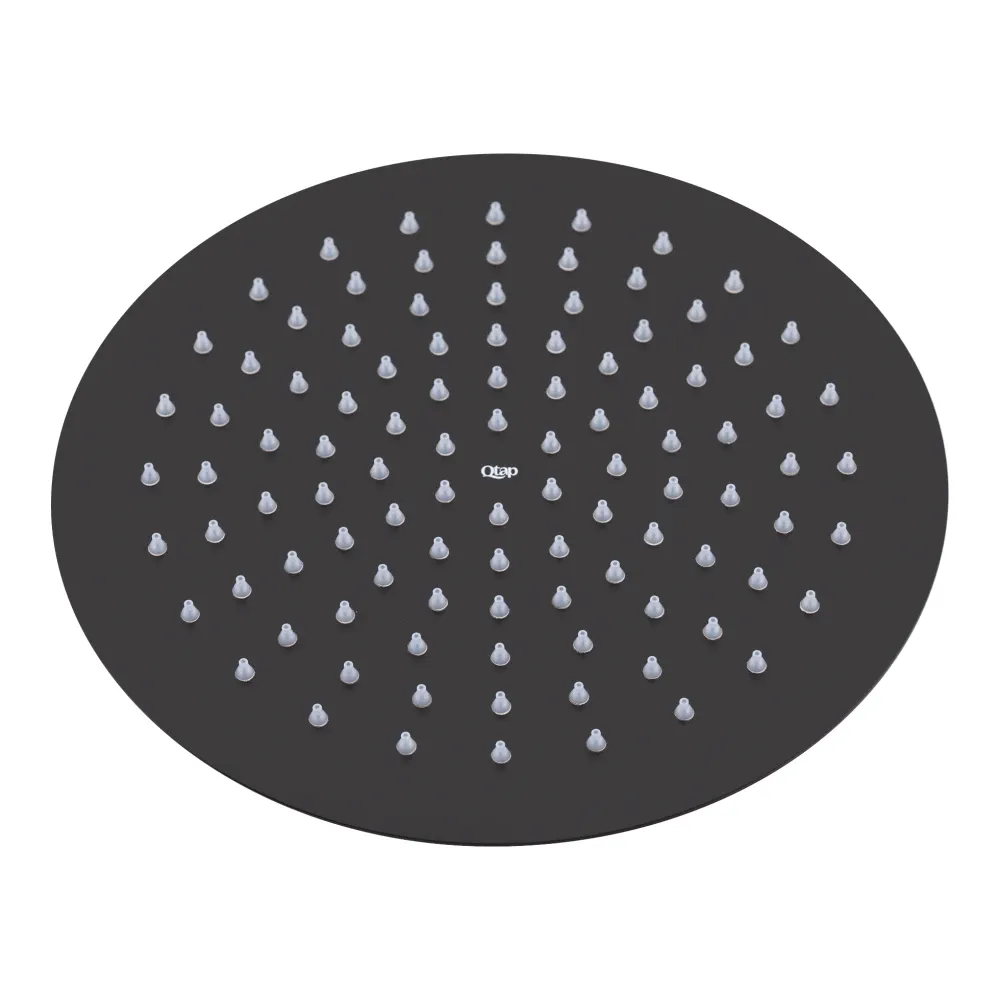 Душова система універсальна Qtap Sloup на три споживачі (з виливом) з поличкою QTSL51105OGB Black Matt Київ - фото 5