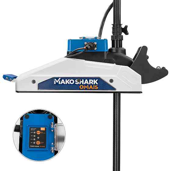 Троллинговый бесщеточный электромотор для лодки MAKOSHARK GPS 86Lbs 24V (OMS250F-73) Киев