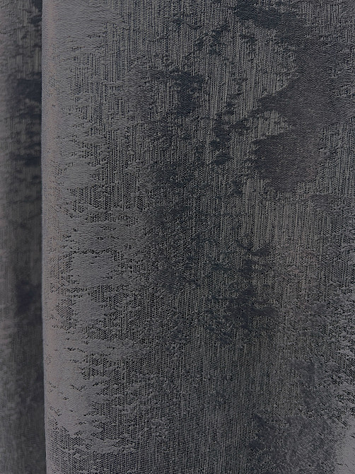 Комплект готових штор VR-Textil Жакард Sultan YL № 1211ш Графітовий 150х270 см 2 шт (33-0045) Київ - фото 15