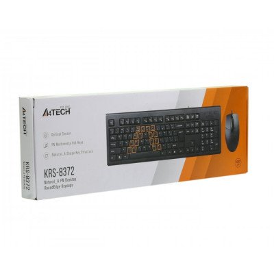 Комплект A4Tech KR-8372 USB Black Вінниця - фото 8