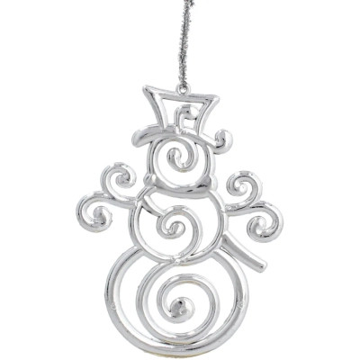 Украшение декоративное Chomik Прикраса-підвіска пластикова "Олень, сніжинка, снігови (5900779895874_2) Винница - изображение 3