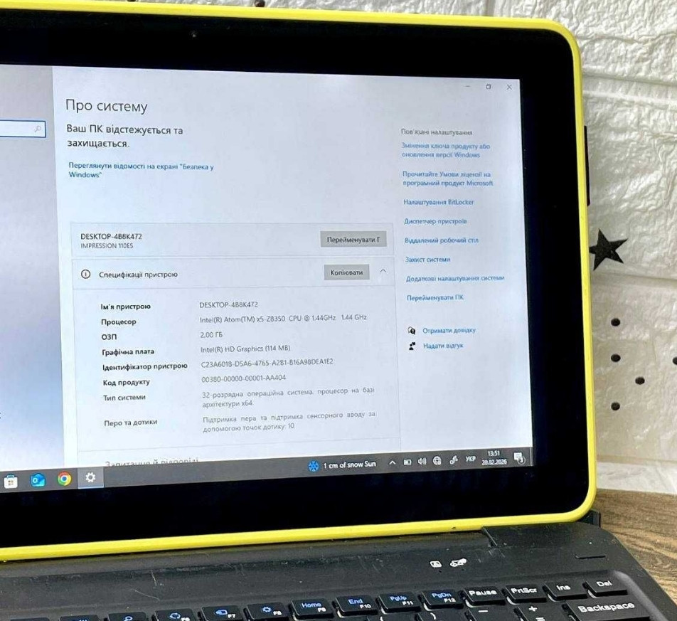 Планшет на Windows 10 Pro Харків - фото 1