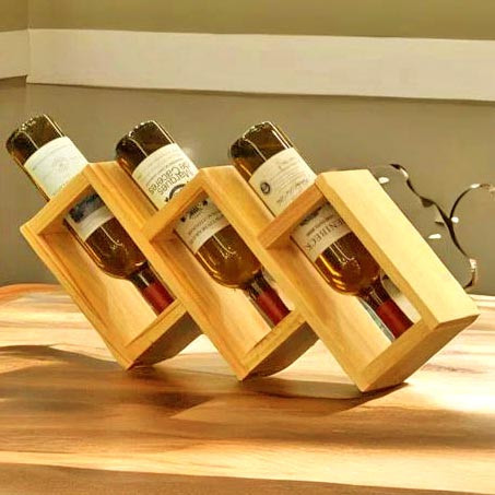 Настільна винна полиця "Боніфей" каррі Миколаїв - фото 1