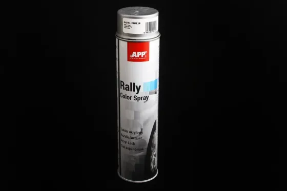 Фарба аерозольна APP Rally Color Spray 600мл срібний Вінниця