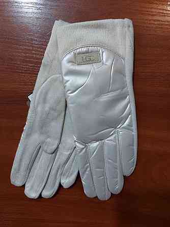 Перчатки сенсорные женские зима one size молочный Киев