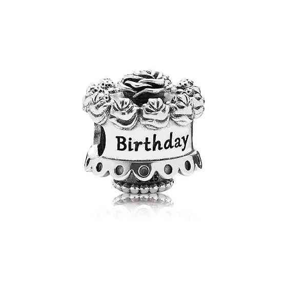 Срібна намистина Пандора Happy Birthday 791289 MasterSem Київ