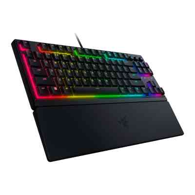 Клавиатура Razer Ornata V3 TKL RGB 84key Mecha-Membrane Switch USB UA Black (RZ03-04881800-R371) Винница