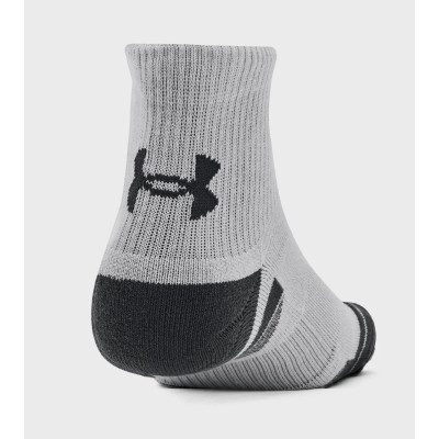Носки Under Armour 1379510-011 Performance Tech 3 пари Qtr сірий XL (196884003036) Винница - изображение 4