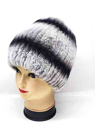 Шапка хутряна жіноча сніп Кароліна Шиншиловий Харків