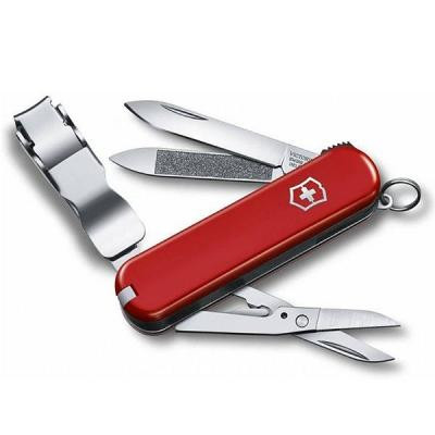 Нож Victorinox NailClip 580, 65 мм, красный (0.6463) Винница - изображение 1