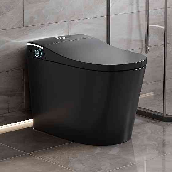 Розумний унітаз-біде (смарт-унітаз) T-9013В з українським голосовим помічником, P-trap 180 (випуск у стіну), підігрів сидіння, Київ