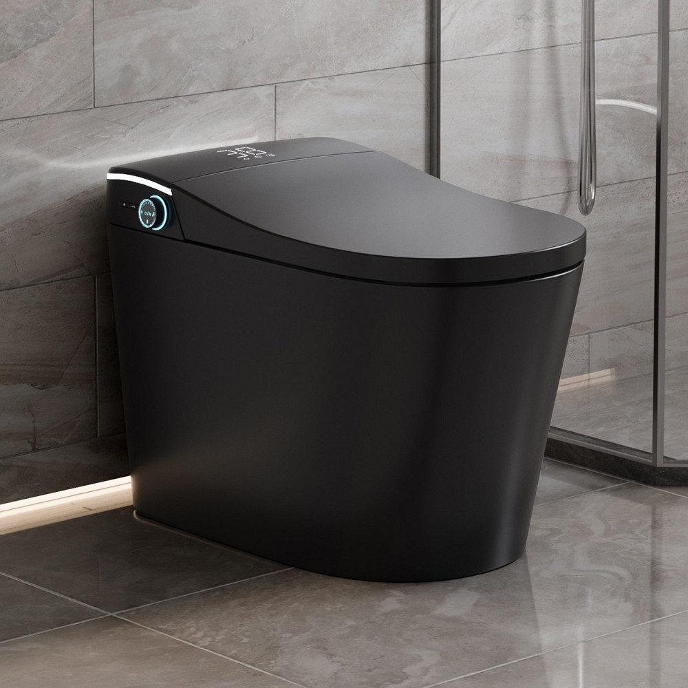 Розумний унітаз-біде (смарт-унітаз) T-9013В з українським голосовим помічником, P-trap 180 (випуск у стіну), підігрів сидіння, Київ - фото 1