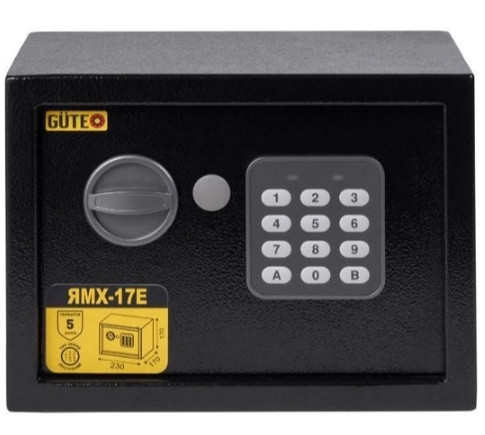 Хіт продажів! Сейф для готелів Gute ЯМХ 17Е з електронним замком Київ - фото 2