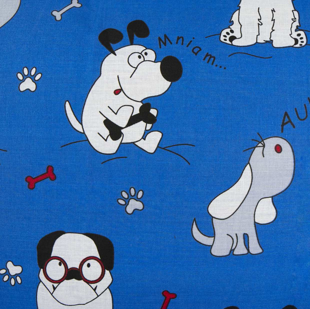 Подушка конопляная детская YouStar 40х60 см чехол 100% хлопок бязь (Синий) Сумы - изображение 2