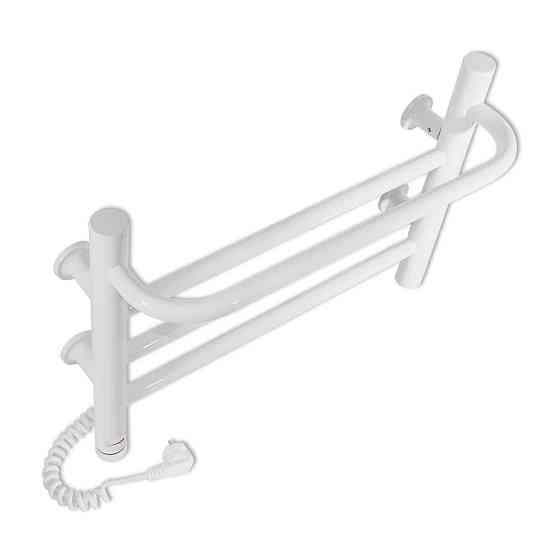 Электрический полотенцесушитель Laris Зебра Прайм ЧК4 400Х300 Э белый Киев