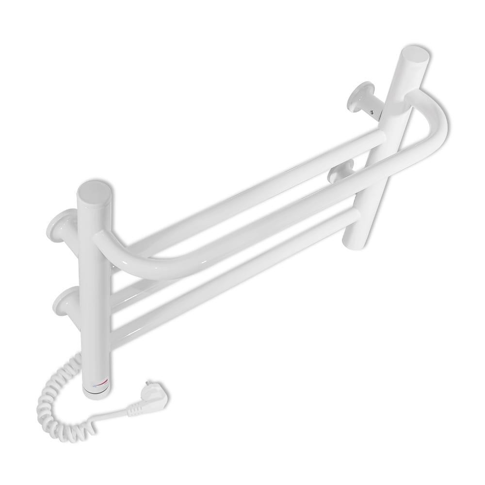 Электрический полотенцесушитель Laris Зебра Прайм ЧК4 400Х300 Э белый Киев - изображение 4