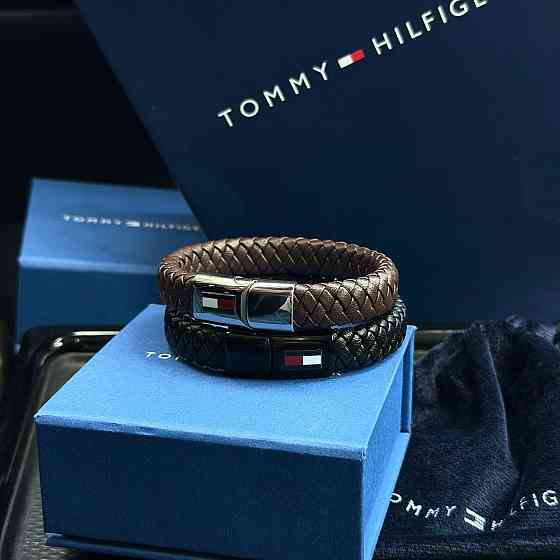 Мужской фирменный браслет TH (51100) brown Киев