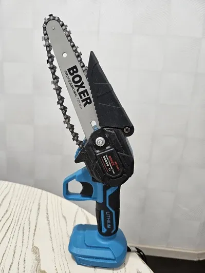 Акумуляторна мініпила BX-3301 6" 24В: потужна, компактна, 2 АКБ, кейс — для саду та дров Одеса - фото 3