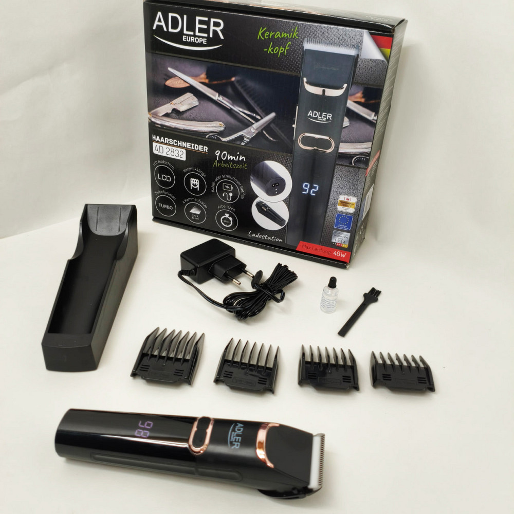 Універсальна машинка для стрижки голови та бороди Машинка для стрижки короткої JD-57 Львів - фото 7