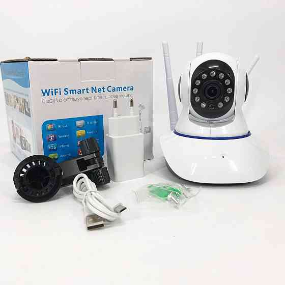 Цифрова ip камера wifi 6030A/100SS, Відеоспостереження поворотні, Камера з функцією виявлення руху FK-22 Львів