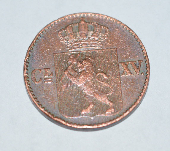 Норвегія 1/2 скіллінга, 1867 рік (9) Полтава - фото 1