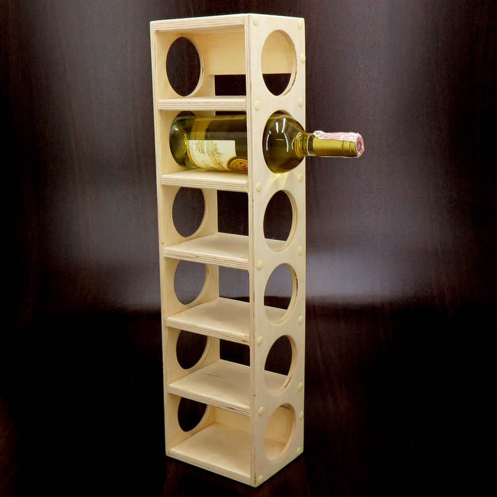 Настольная винная полка 