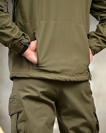Тактичний костюм софтшел softshell олива ВТ7949 Київ - фото 7