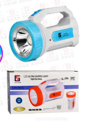 Ручний акумуляторний LED-ліхтарик TORCH SG-1983 з яскравим світлом, портативний для дому та туризму. Одеса - фото 11