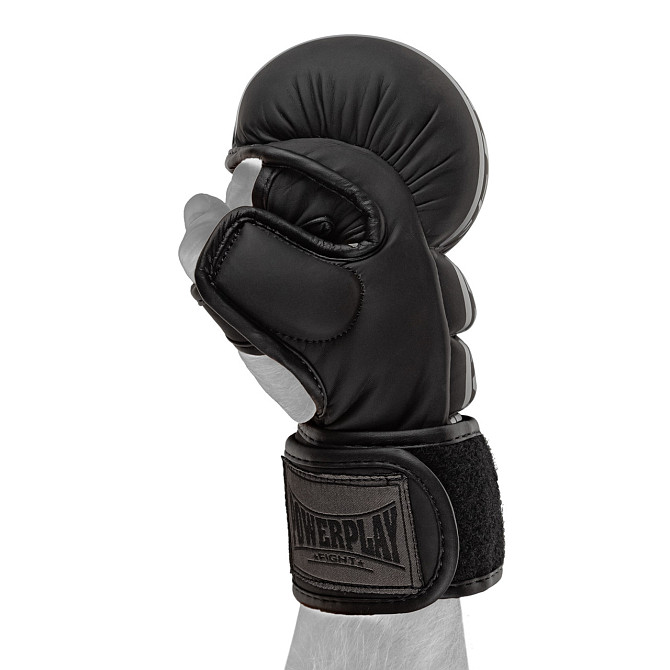 Перчатки для MMA PowerPlay PP_3033 Ultra Matt Черные M Киев - изображение 6