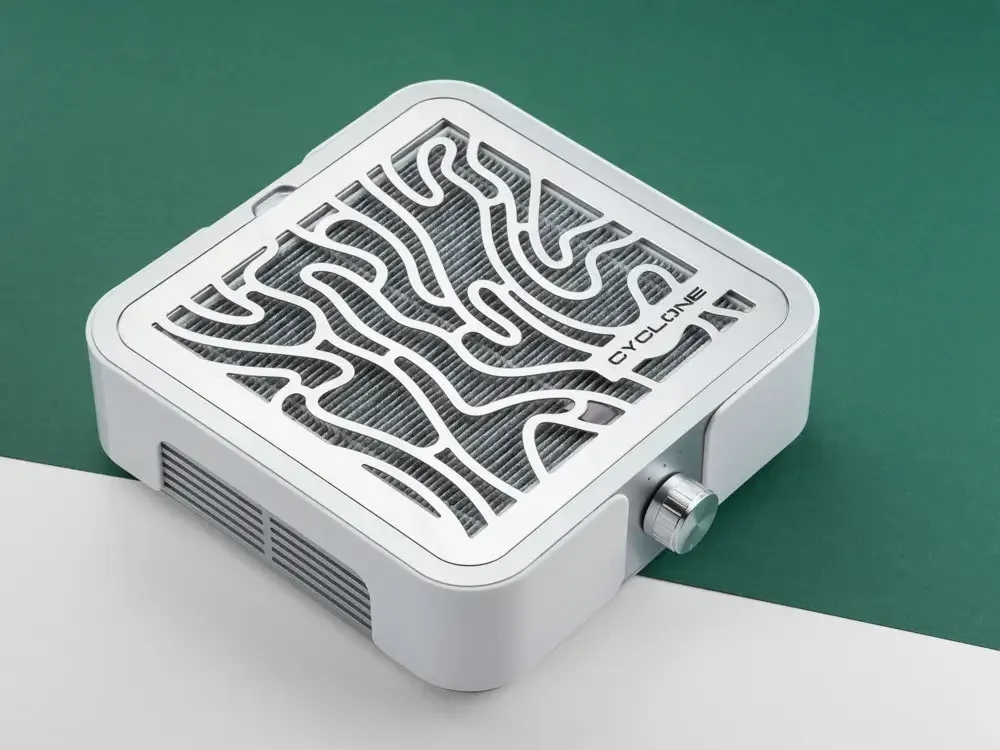 Витяжка MUSSON X2 SILVER з НЕРА-фільтром 72W для манікюру та педикюру Київ - фото 4