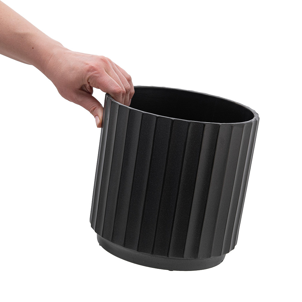 elemi Набір кашпо для квітів керамічні elemi "Грань" (13.5"; 16"; 20.5") (1,4 л; 2,4 л; 4,2 л) Коломыя - изображение 7