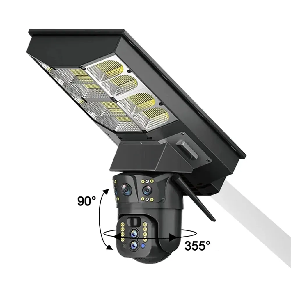IP PTZ-відеокамера автономна з 4G, прожектором та сонячною панеллю 3Mp+3Mp+3Mp Light Vision VLC-1030IG10ZL/2C (Lamp+Solar) f=4mm, Київ - фото 12