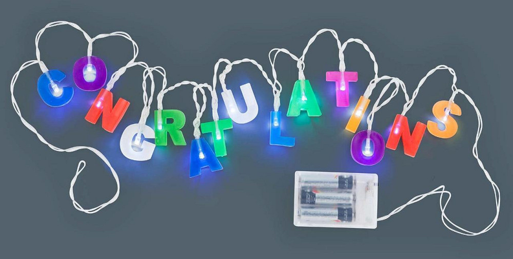 Гірлянда «Congratulations» («Вітаємо!») Ровно - изображение 2