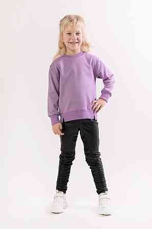 Світшот дитячий, фарбований,бузковий, жовтий топ Крохатушка одяг Київ