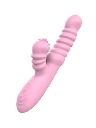 Вібратор Vibrating Spear USB 3 functions of thrusting Sex Aura Київ