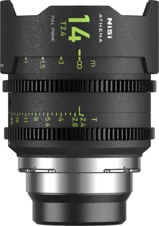 Объектив Nisi Cine Lens Athena Prime 14mm T2.4 PL-Mount Киев