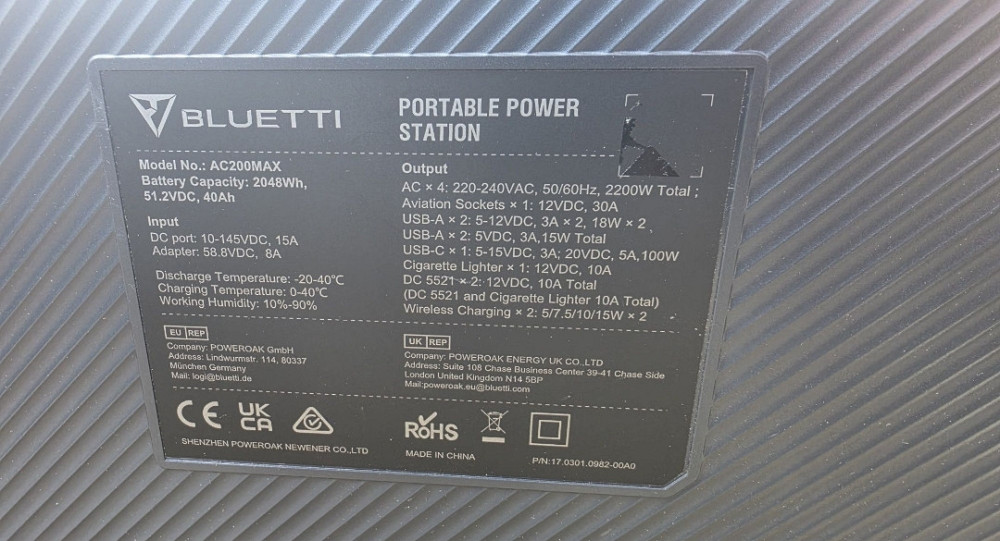 BLUETTI ac200max. 2 квт. Харьков - изображение 1