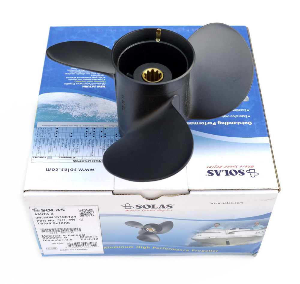 Винт Для Лодочного Мотора Honda/Mercury/Tohatsu Solas (9.9X11) Киев - изображение 1