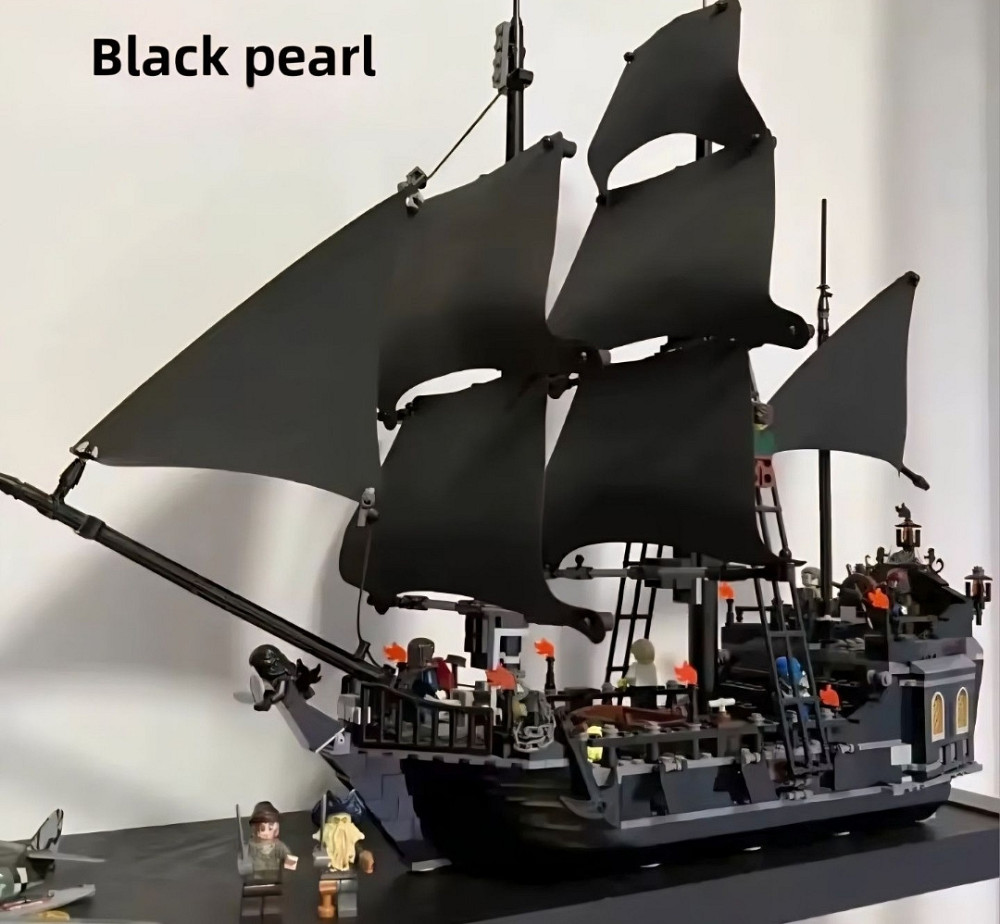 АКЦИЯ‼️Конструктор піратський корабель Чорна перлина, 804 деталі. Київ - фото 1
