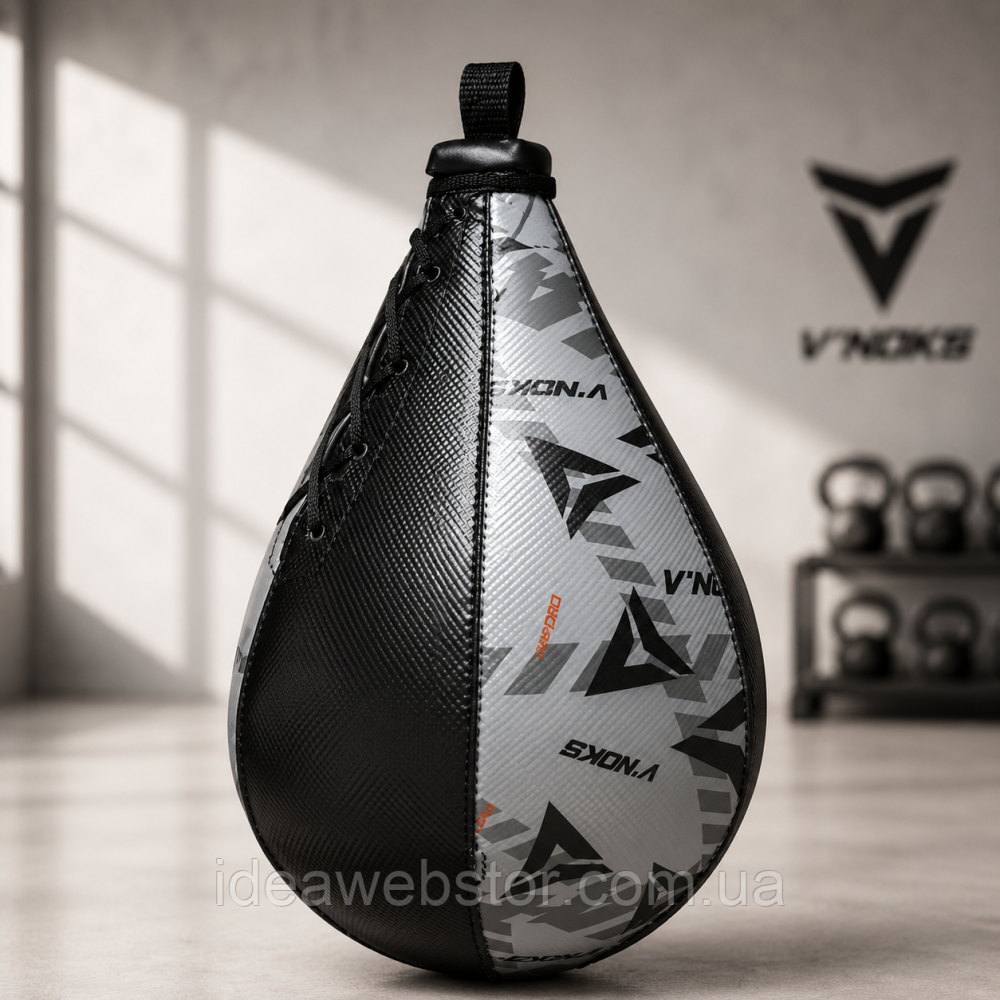 Пневмогруша боксерська V'Noks 26×17 см PVC, для швидкісних тренувань Київ - фото 4