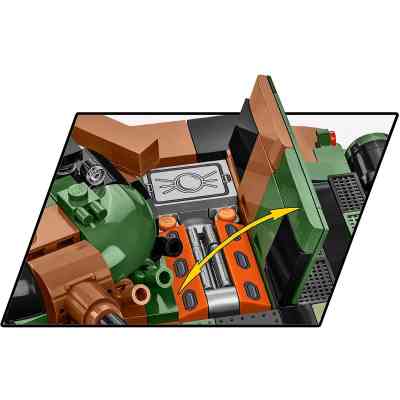 Конструктор Cobi Танк Т-72 M1R (UA/PL), 724 деталі (COBI-2624) Вінниця