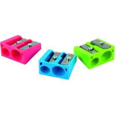 Точилка Kum пластикова клиноподібної форми з двома отворами діаметрами 8 і 11 мм (410K) Вінниця