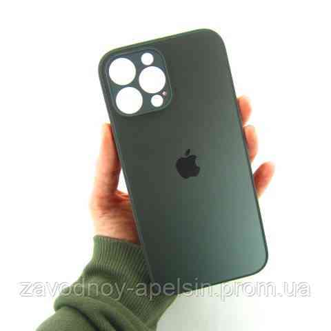 Iphone 12 Pro Max Чехол матовый Стеклянный (Glass+TPU) Одесса