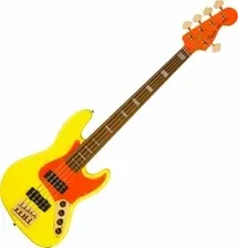 Гітара Fender MonoNeon Jazz Bass V Neon Yellow Киев - изображение 1