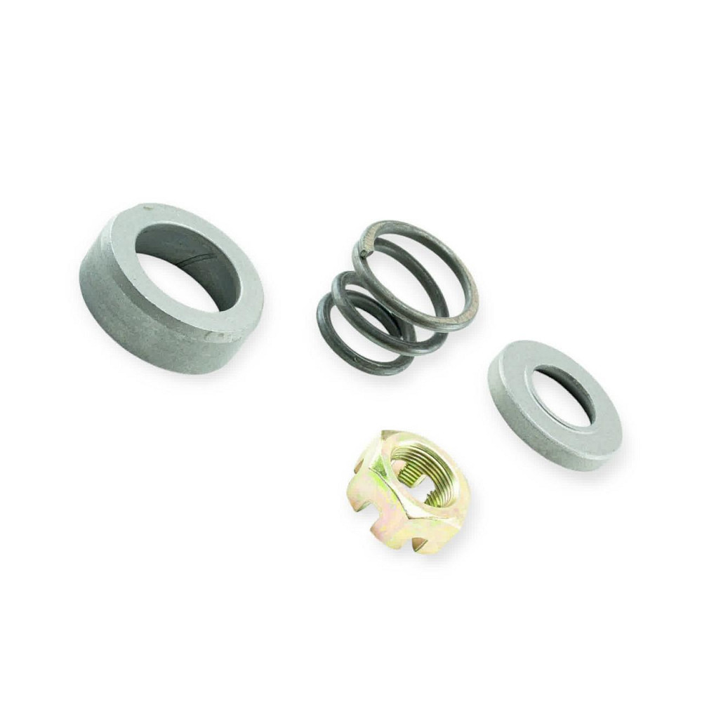 Вкладыш камаз (верхний, нижний) с пружиной и гайкой (металлокерамика) (тайвань) рул. Мукачево - изображение 1