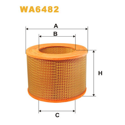 Воздушный фильтр для автомобиля Wixfiltron WA6482 Винница - изображение 1