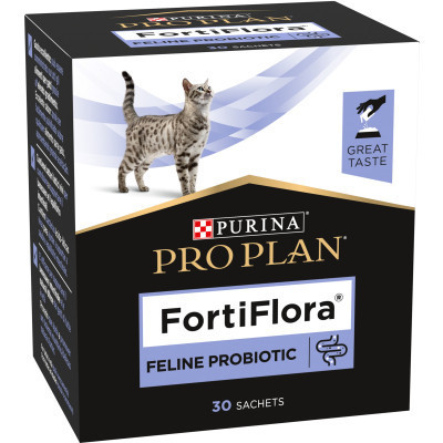 Пробиотическая добавка для животных Purina Pro Plan FortiFlora Feline Probiotic 30х1 г (8445290040794) Винница - изображение 2